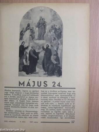 Szalézi Értesítő 1937. május