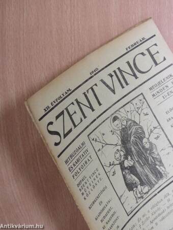 Szent Vince 1940. február