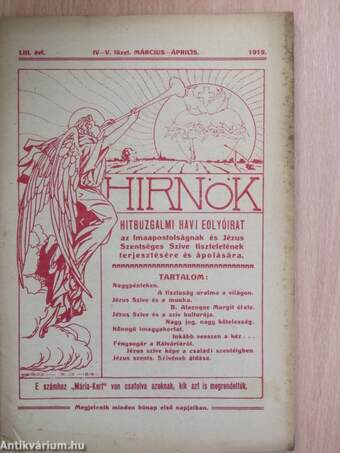 Hirnök 1919. március-április