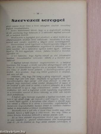 Szent Vince 1939. április