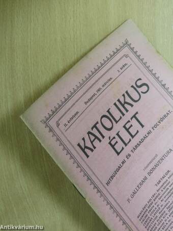 Katolikus élet 1921. március