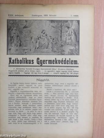 Katholikus gyermekvédelem 1934. február