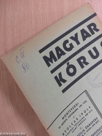 Magyar Kórus 1943. november