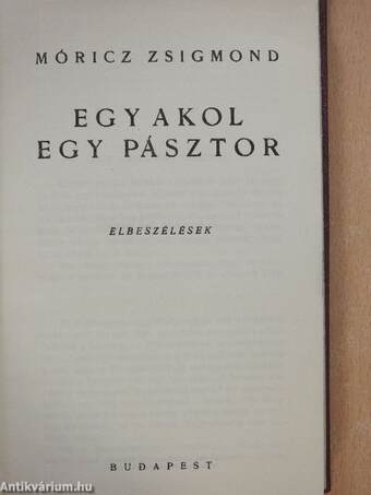 Egy akol, egy pásztor