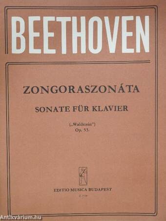 Zongoraszonáta Op. 53.