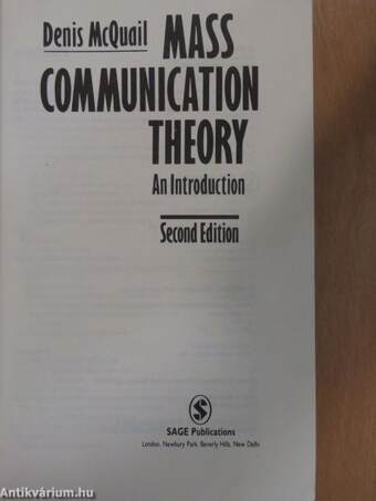 Mass Communication Theory