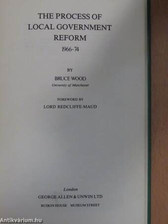 The Process of Local Government Reform