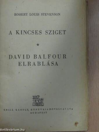 A kincses sziget/David Balfour elrablása