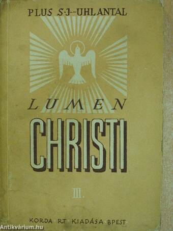 Lumen Christi III. (töredék)