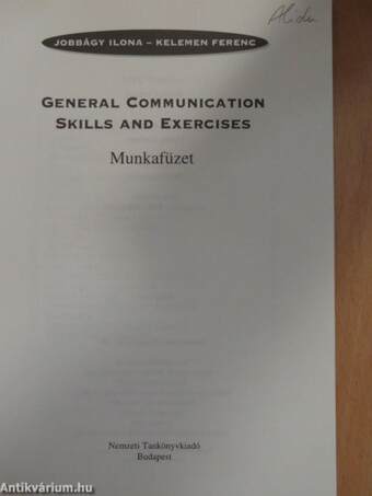 General Communication Skills and Exercises - Munkafüzet