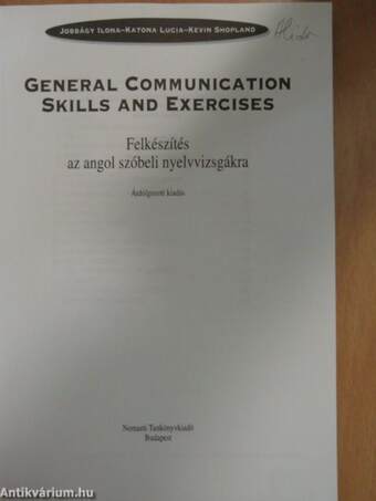 General Communication Skills and Exercises