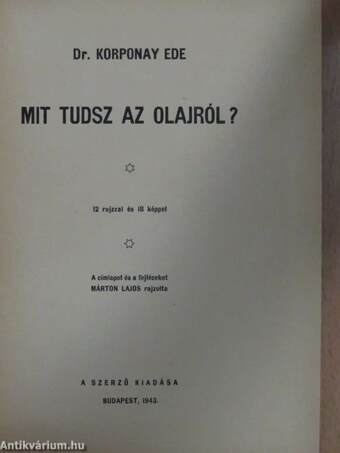 Mit tudsz az olajról?