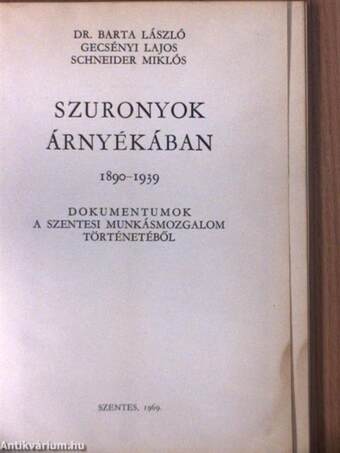 Szuronyok árnyékában