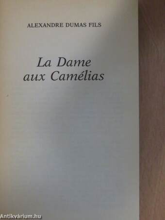 La Dame aux Camélias