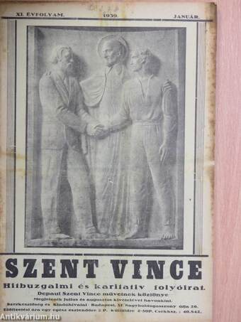 Szent Vince 1939. január