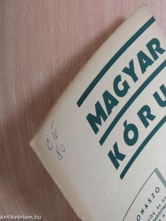 Magyar Kórus 1938. Nyár