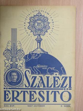 Szalézi Értesítő 1937. október