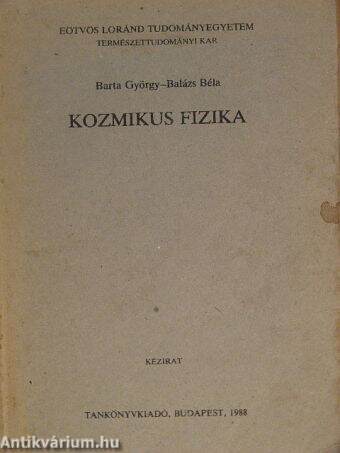 Kozmikus fizika