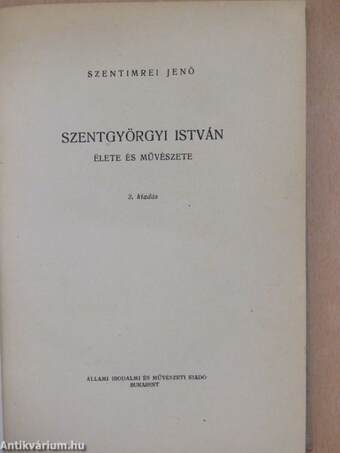 Szentgyörgyi István