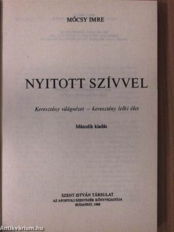 Nyitott szívvel