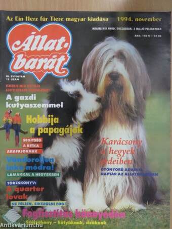 Állatbarát 1994. november