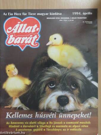 Állatbarát 1994. április