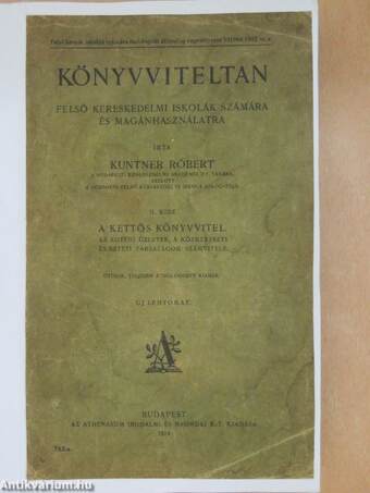 Könyvviteltan II./Mintagyűjtemény