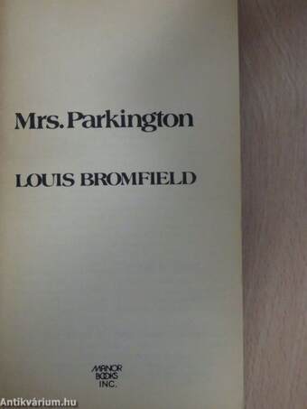 Mrs. Parkington