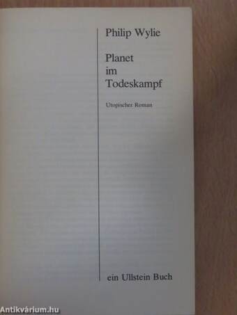 Planet im Todeskampf