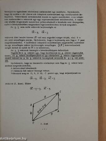 Lineáris algebra és geometria