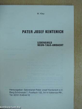 Pater Josef Kentenich