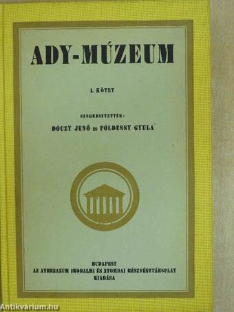 Ady-Múzeum I-II.