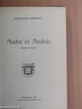 Andor és András