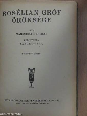 Rosélian gróf öröksége