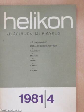 Helikon 1981/4.