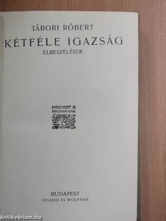 Kétféle igazság