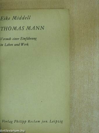 Thomas Mann