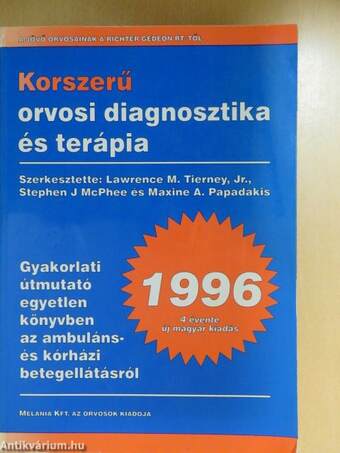 Korszerű orvosi diagnosztika és terápia 1996