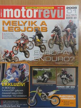 Motorrevü 2008. (nem teljes évfolyam)