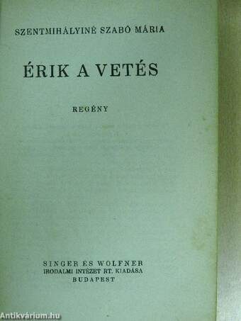 Érik a vetés