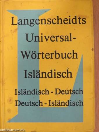 Langenscheidts Universal-Wörterbuch Isländisch