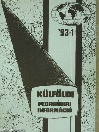 Külföldi pedagógiai információ 1993/1.