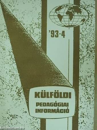 Külföldi pedagógiai információ 1993/4.