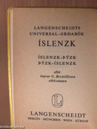 Langenscheidts Universal-Wörterbuch Isländisch