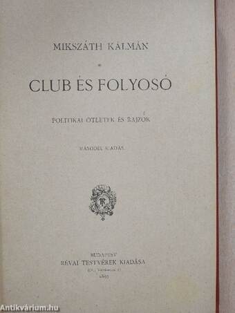 Club és folyosó