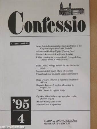 Confessio 1995/4.