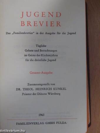 Jugend Brevier