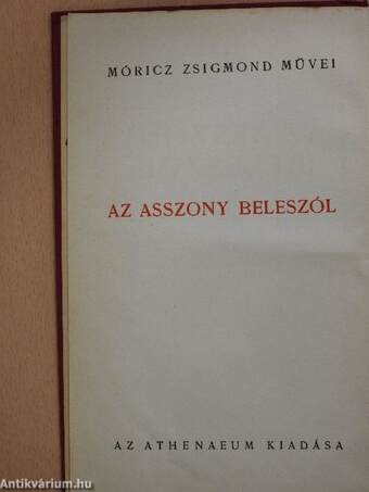 Az asszony beleszól