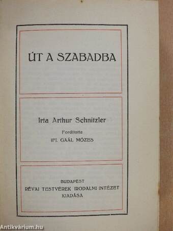 Út a szabadba I-II.