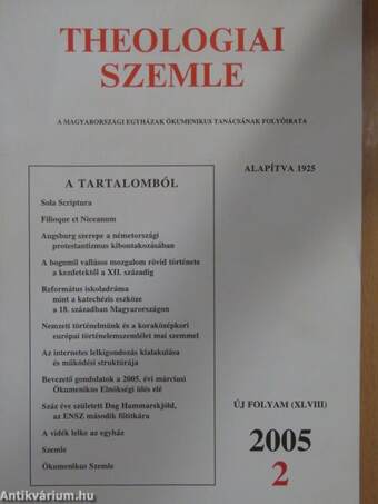Theologiai Szemle 2005/2.